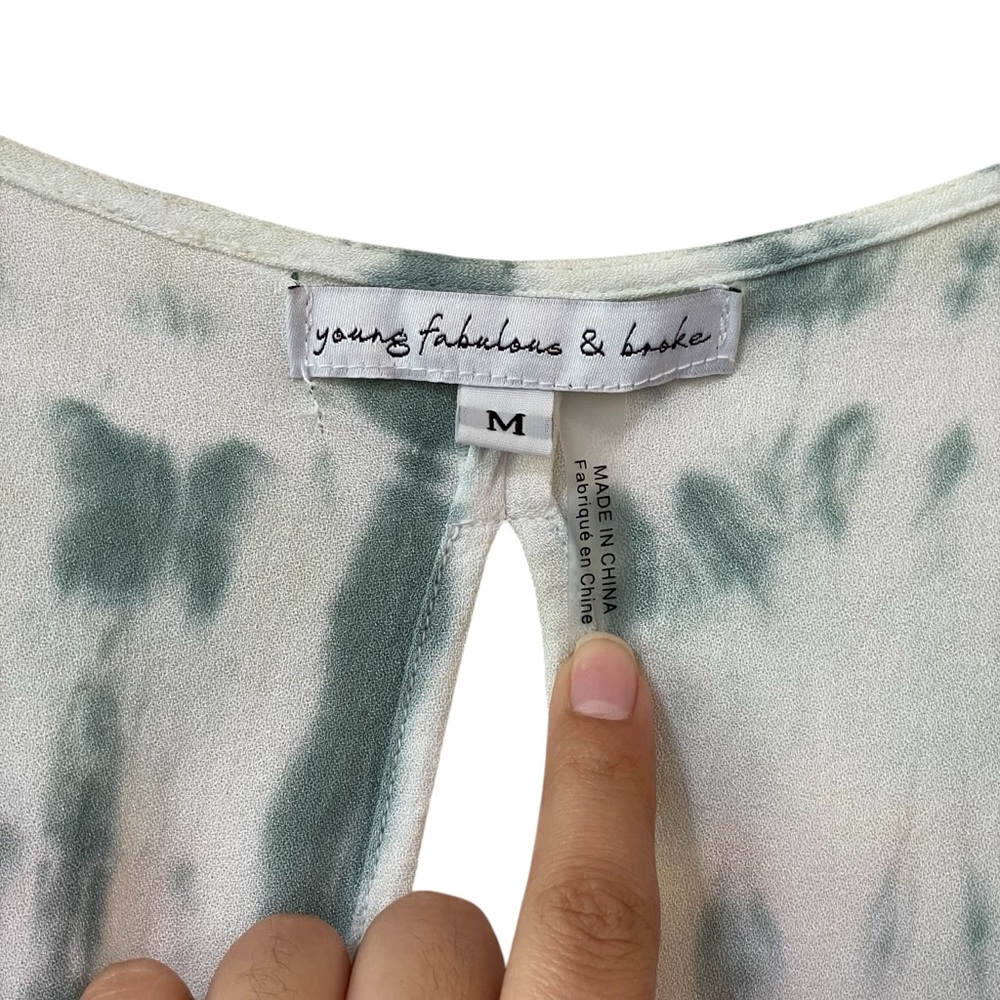 Young Fabulous & Broke Tie Dye Sleeveless Maxi Dress - Picture 5 of 11